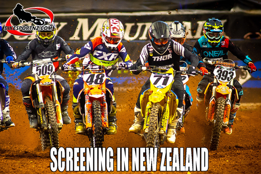 US Supercross series will show on TV in New Zealand