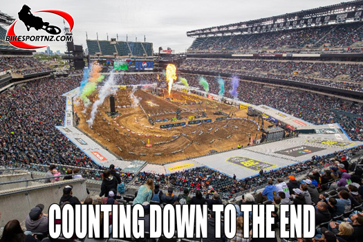 Only two rounds now remain in AMA Supercross, with Denver this coming weekend and then Salt Lake City next week. 