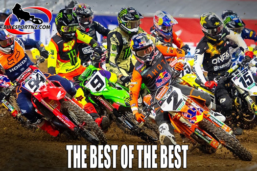 Classic 450SX racing from recent years