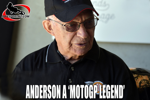 Hugh Anderson to become NZ's first MotoGP legend