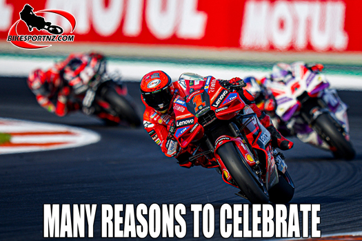 Italy’s Francesco Bagnaia led a Ducati 1-2-3 to the top of the MotoGP standings in 2023.