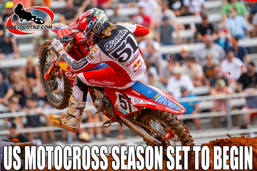 GASGAS rider Justin Barcia poised to line up at Pala, in California, this weekend.