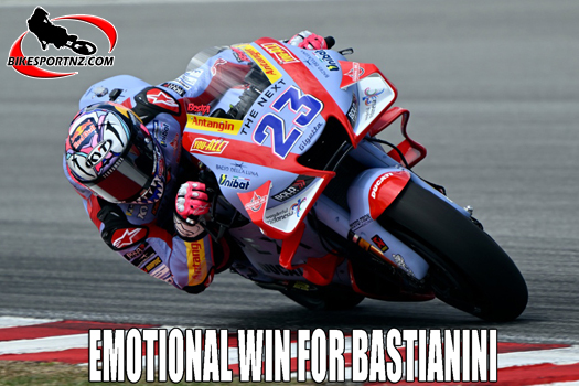 Enea Bastianini takes Qatar win and there's not a dry eye in the house