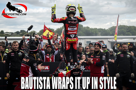 Alvaro Bautists wraps up winning season in style in Australia