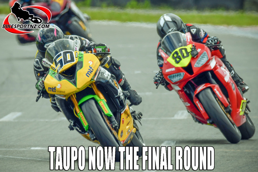NZSBK will wrap up at Taupo next Sunday