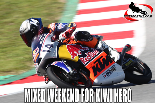 Mixed weekend for Kiwi hero Buchanan at Dutch GP