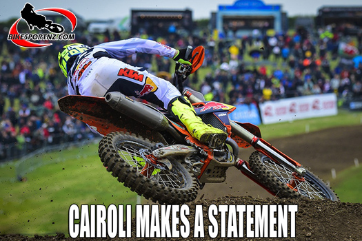 Antonio Cairoli shows the old dog still has bite