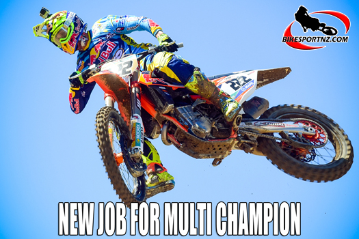 Antonio Cairoli to manage KTM's factory racing efforts 