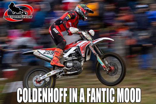 Dutchman Glenn Coldenhoff, tackling the MXGP series now with the Fantic bike brand. 