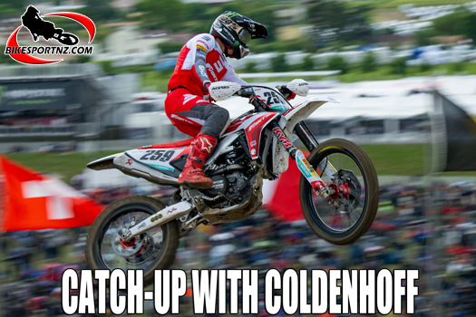 Fantic factory rider Glenn Coldenhoff, from The Netherlands, keen to step up this weekend. Photo courtesy Fullspectrum 