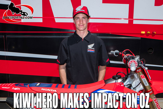 Perth rider Kyle Webster and New Zealand’s Brodie Connolly shone out at Wonthagghi, in Victoria, round one of the 2024 Australian Motocross Championships at the weekend.