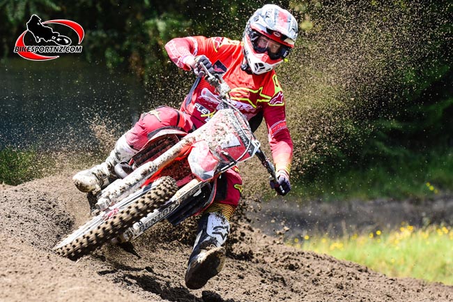 Defending New Zealand MX1 Champion Cody Cooper. Photo by Andy McGechan @BikesportNZ