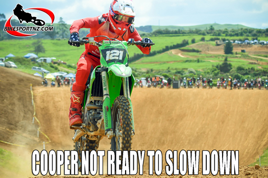 Cody Cooper ticks off another major event on his busy calendar