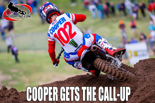 Justin Cooper will step in to fill the vacancy in the MXoN team for the United States.