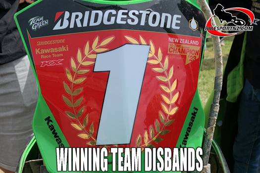The Bridgestone Kawasaki Race Team is set to cease its operations, effective immediately.