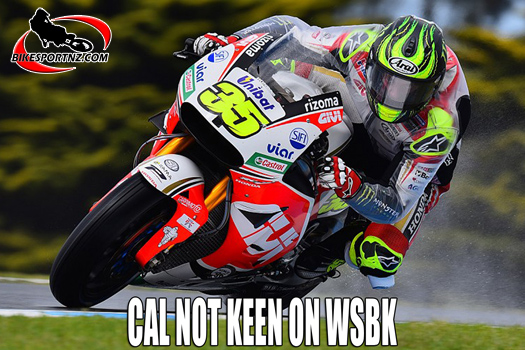 Plenty for Cal Crutchlow to consider