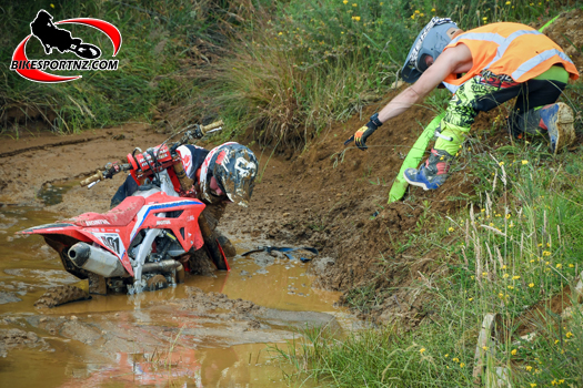 Study in style from the King of the Mountain motocross in Taranaki