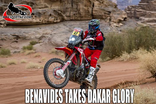 Denavides wins 2021 Dakar rally