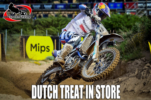 Dutchman Kay de Wolf (Husqvarna), one to watch in the MX2 class this weekend.