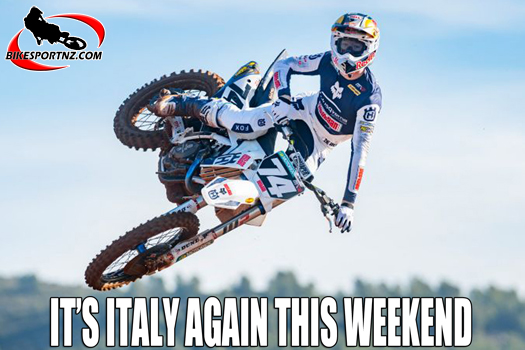 Three MX2 class wins in a row now for Dutch teenager Kay de Wolf (Husqvarna).