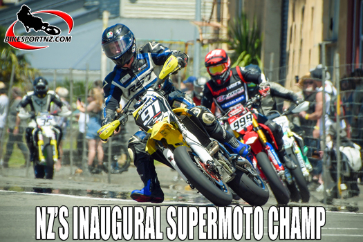 Richie Dibben claims inaugural New Zealand supermoto title
