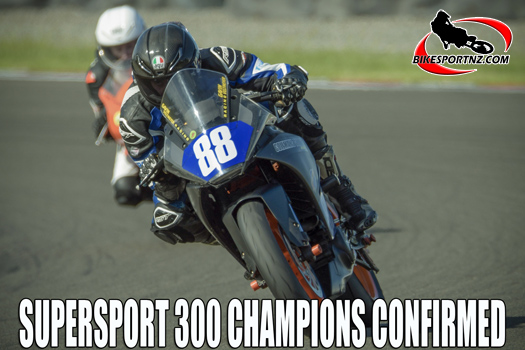 Supersport 300 champions confirmed for 2020