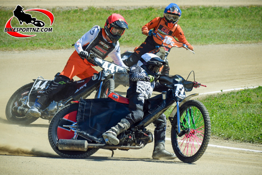 Speedway action was literally edge-of-the-seat stuff