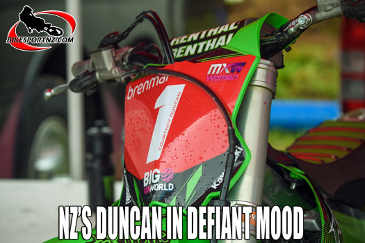 Courtney Duncan determined to win in Spain