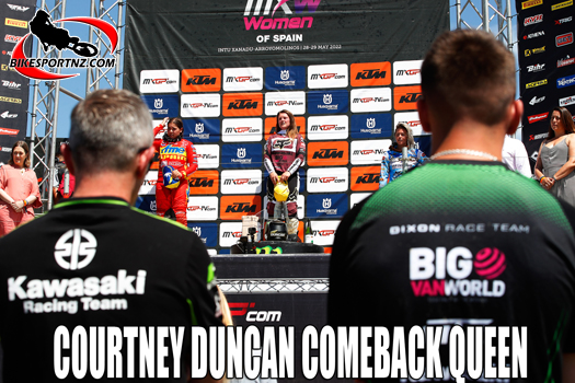 Courtney Duncan the comeback queen of motocross