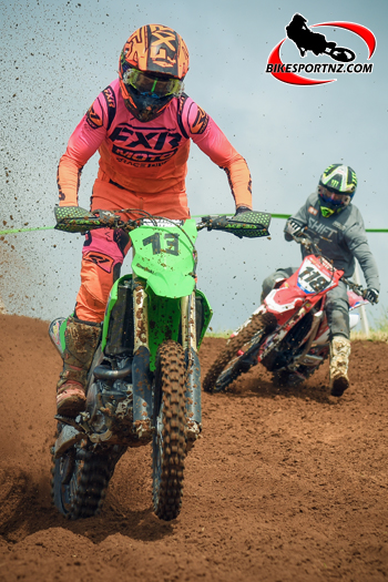 Peter Broxholme gives out practical lessons at MX nationals