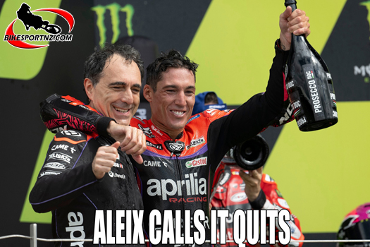 Spain’s Aleix Espargaró will retire at the end of the season and the Aprilia rider chose his home race, in Barcelona, to announce his retirement from MotoGP.