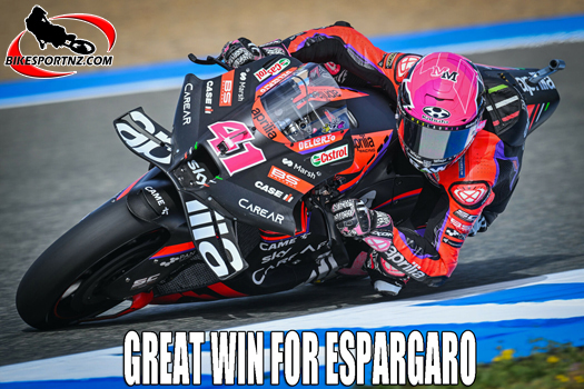 Espargaro wins GP, but Bagnaia stretches series advantage