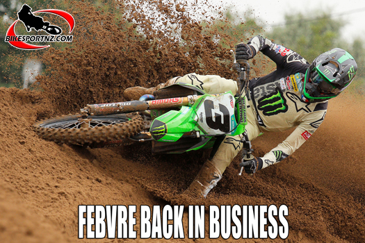 Romain Febvre is not about to give up just yet