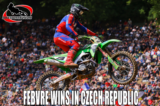 Romain Febvre wins MXGP in the Czech Republic