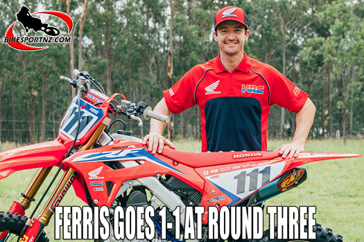 Dean Ferris and Bailey Malkiewicz top two men at round three