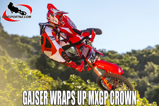 Tim Gajser and Honda wrap up MXGP title for 2022