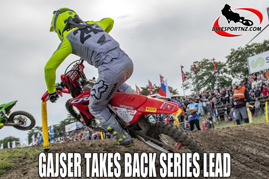 Tim Gajser again leads the MX world 