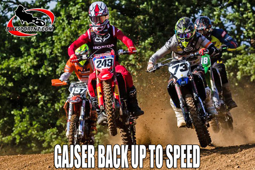 Tim Gajser back up to speed