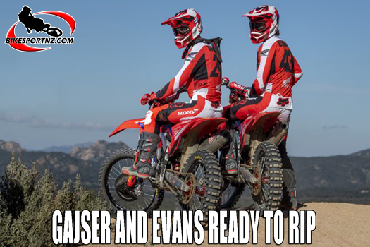 Gajser and Evans primed and ready to go in 2022