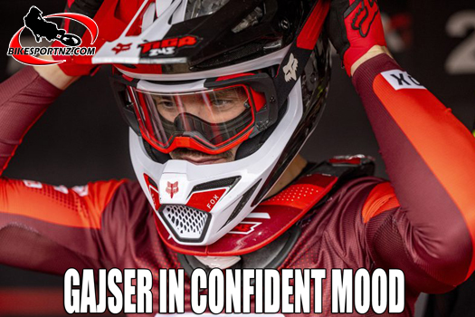 Solid results from former MXGP world champion Tim Gajser (Honda), pictured here, means he is keeping the pressure on 2024 series leader Jorge Prado (GASGAS).