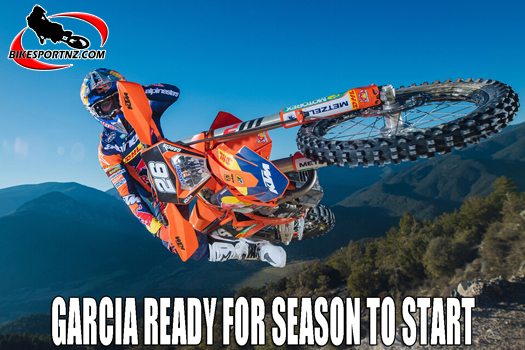 Garcia ready to tackle the 2023 world enduro championships