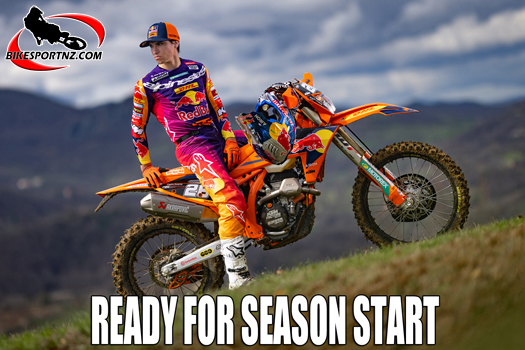 Red Bull KTM Factory Racing’s Josep Garcia has finished an intense pre-season of testing and training and is now ready to take on the first race of his 2024 calendar.