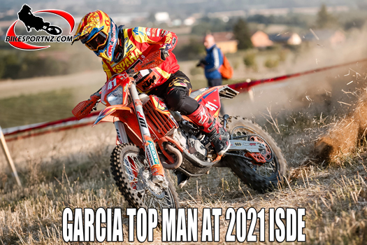 Josep Garcia top man at 2021 ISDE in Italy
