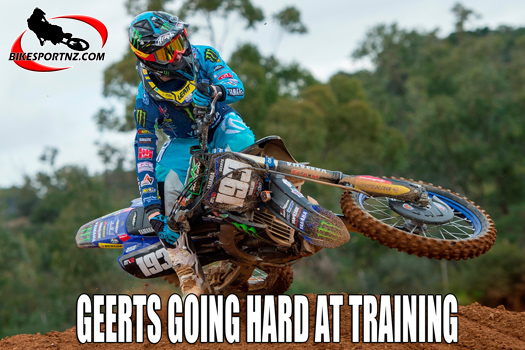 Training ride with Jago Geerts