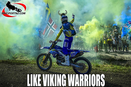 Sweden’s Isak Gifting (Yamaha), one of the stand-outs at round 16. 