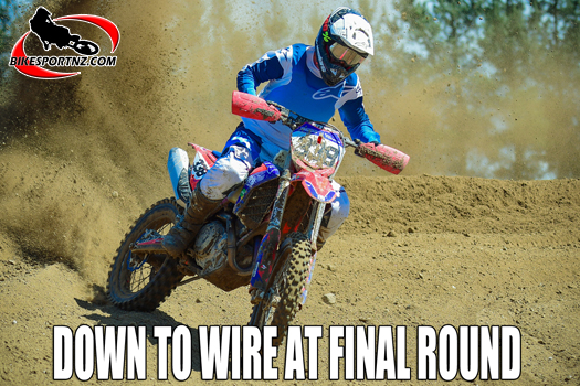 Taupo’s multi-time former national cross-country champion Brad Groombridge (Beta 430RR), determined to put up a fight this weekend. Photo by Andy McGechan, BikesportNZ.com