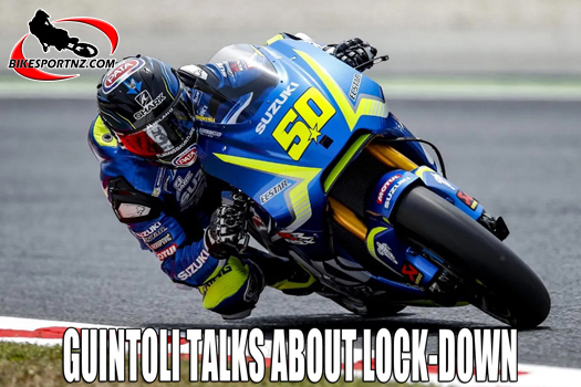 Sylvain Guintoli talks about his lock-down experiences