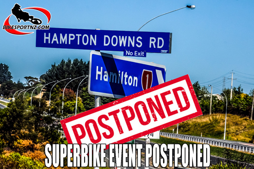 Racing at Hampton Downs postponed