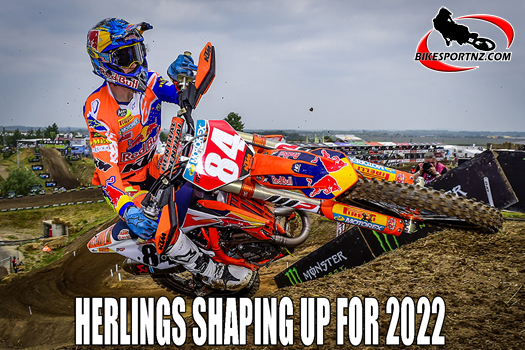 Jeffery Herlings building up for strong start to 2022 season