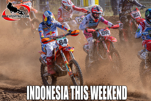 Dutchman Jeffery Herlings (KTM No.84), sure to be among the leading riders in Indonesia this weekend. 